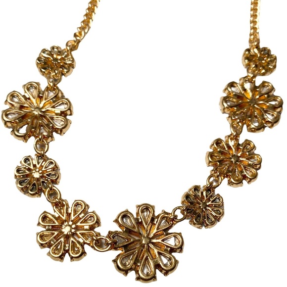 J. Crew Necklace 18”-20” Floral Statement - Picture 7 of 12